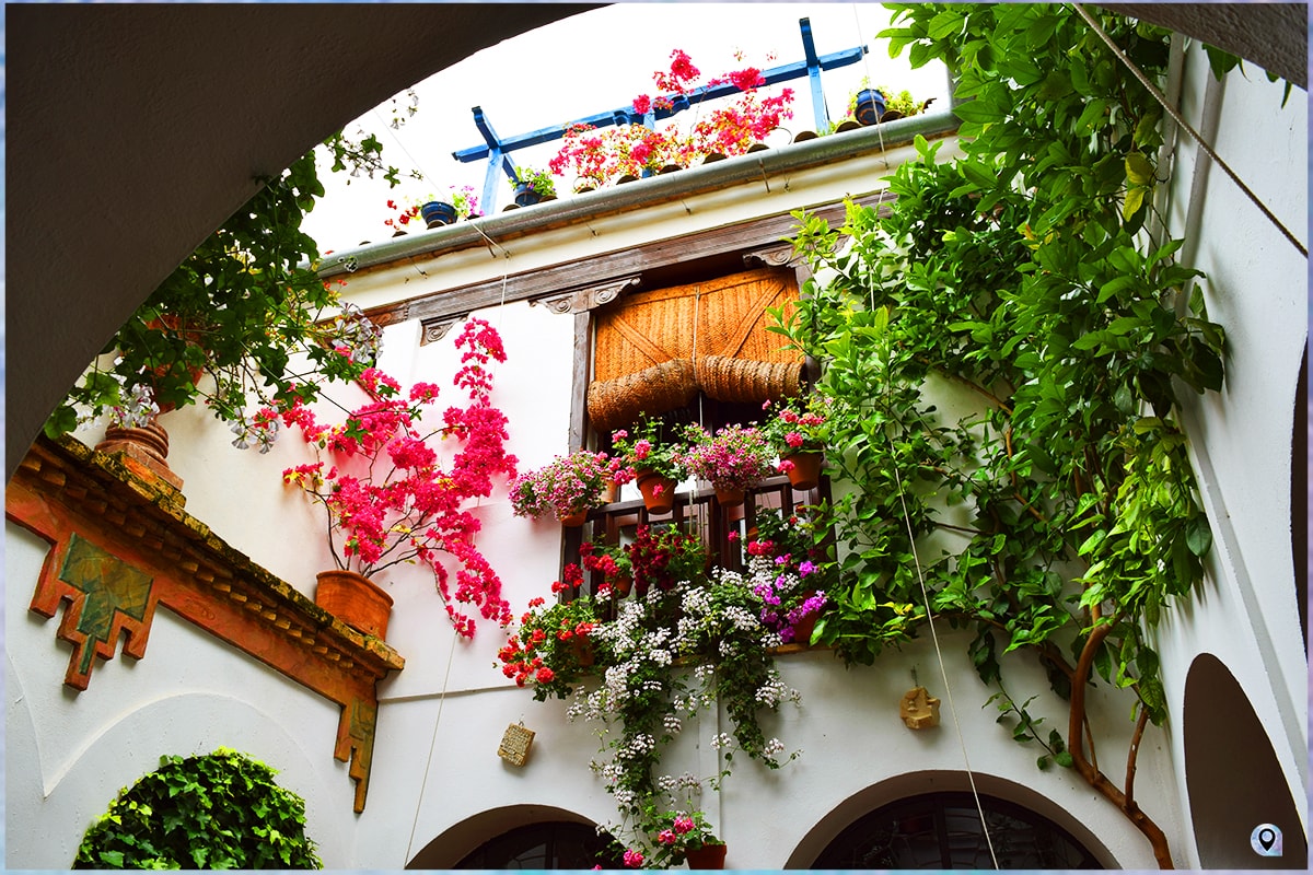 La Calleja de las Flores, un patio di Cordoba, Spagna - Cosa fare a Cordoba