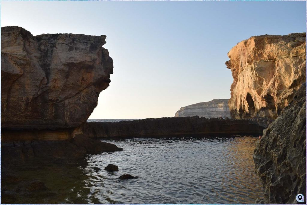 Blue Hole a Dwejra Bay