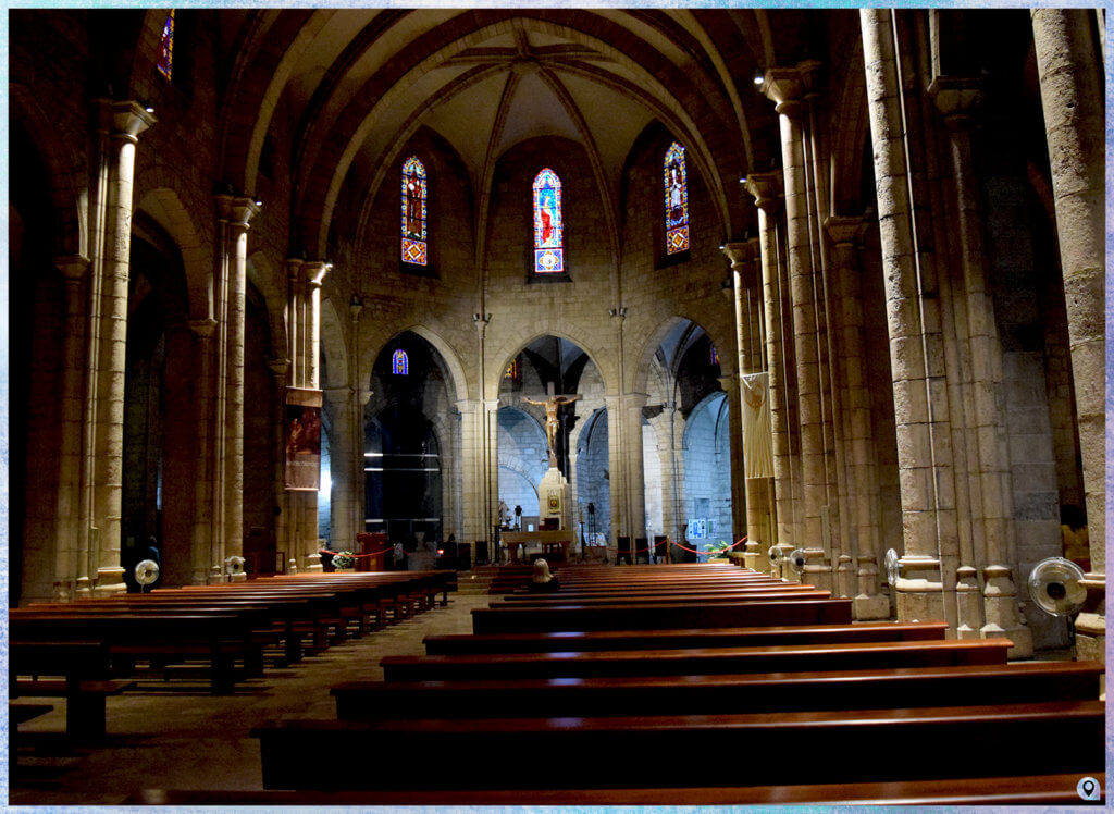 Chiesa di Santa Caterina, navata e altare - Valencia