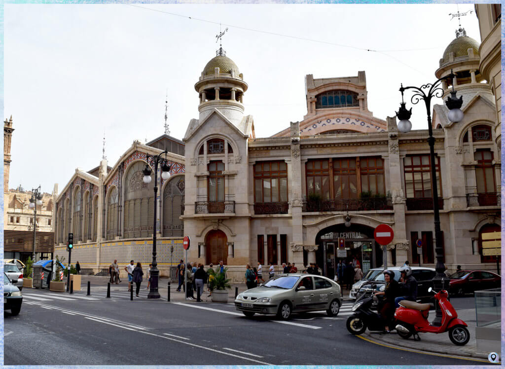 Mercato Centrale di Valencia, ingresso