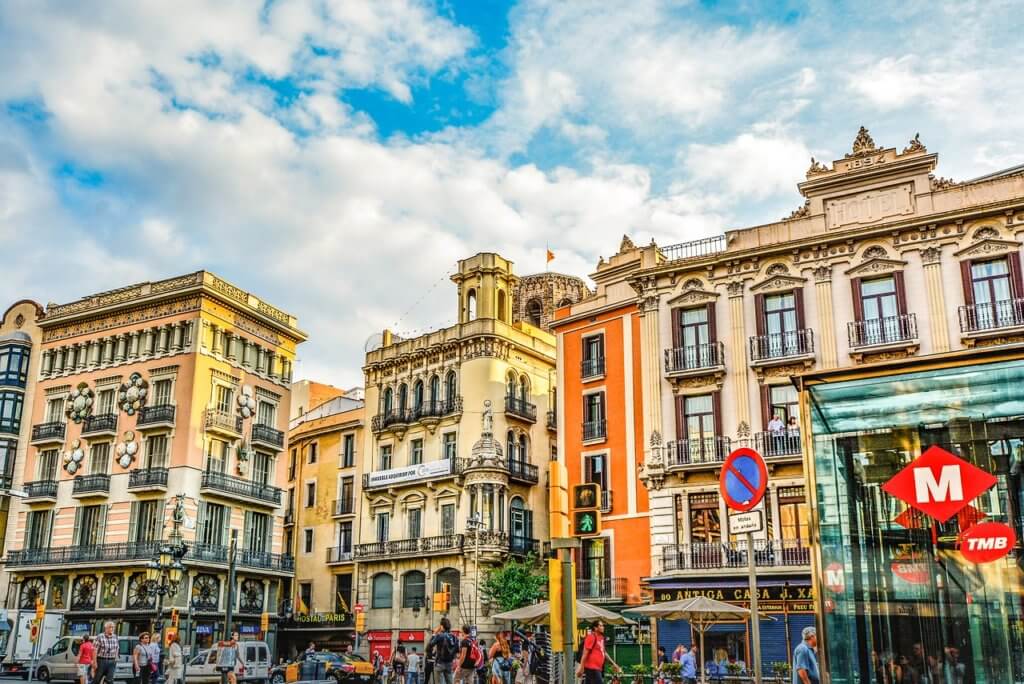 Barcellona, strade della città