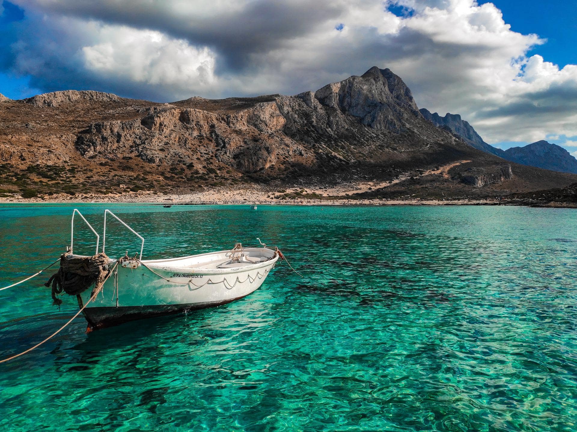 Cosa fare a Chania, Creta - Balos beach vista dal mare